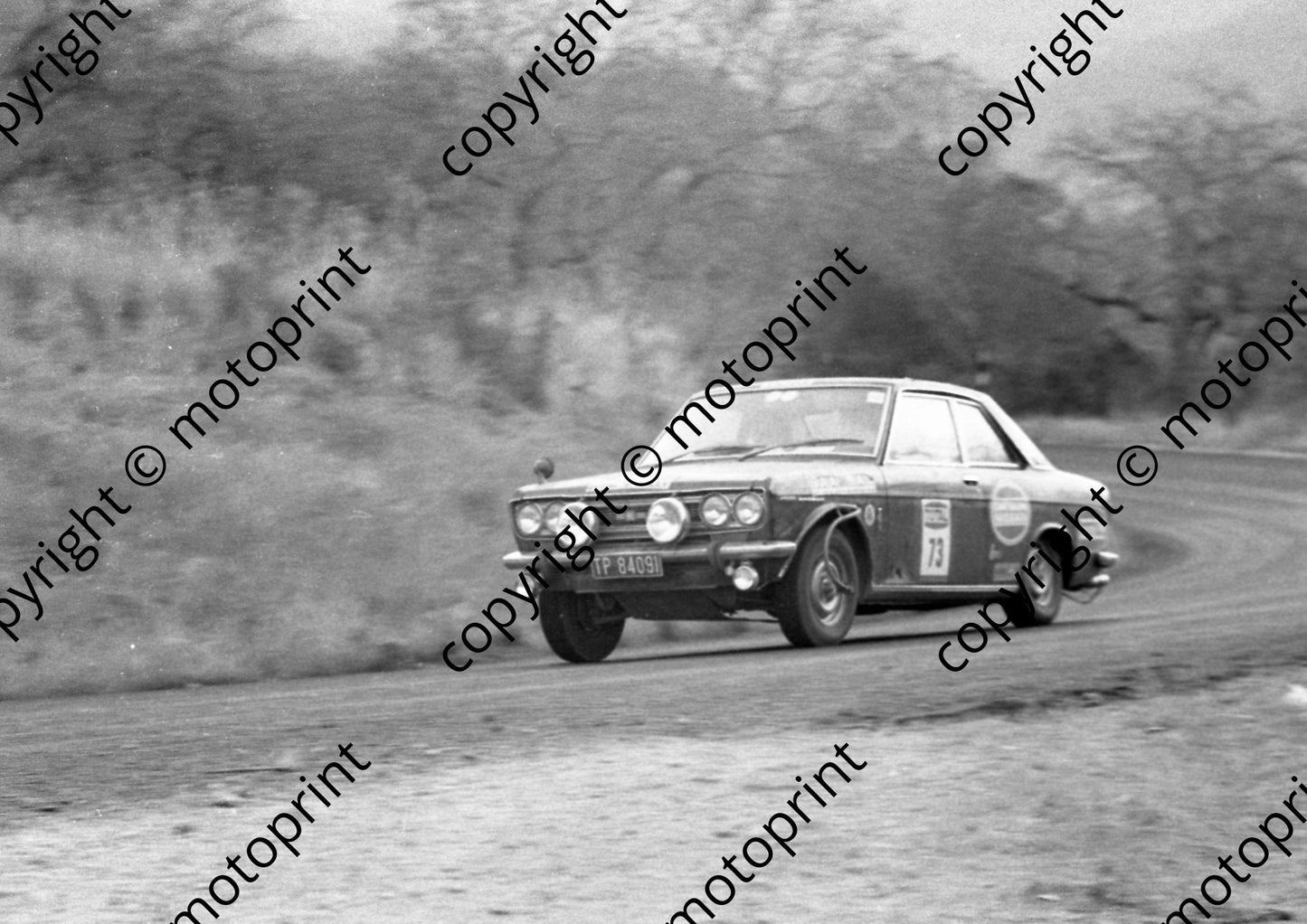 1973 Total 73 Dave Clapham check (programme driver BW Schulenberg no nav) Datsun check (courtesy Roger Swan) (6)
