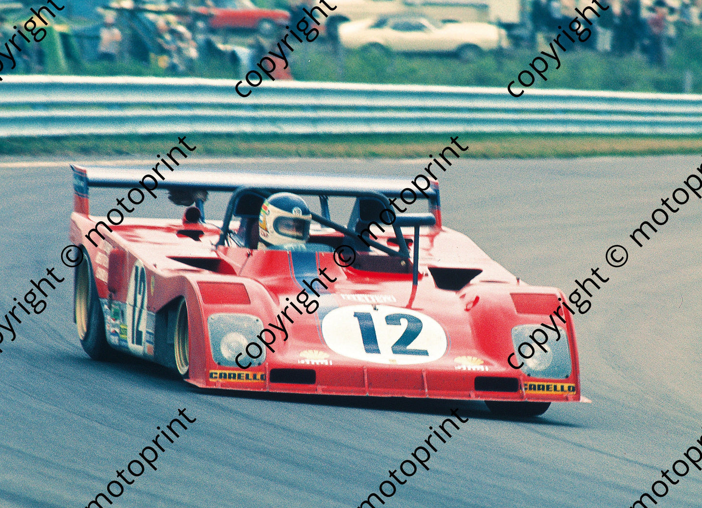 1973 Watkins Glen Ferrari 312P Carlos Reutemann
