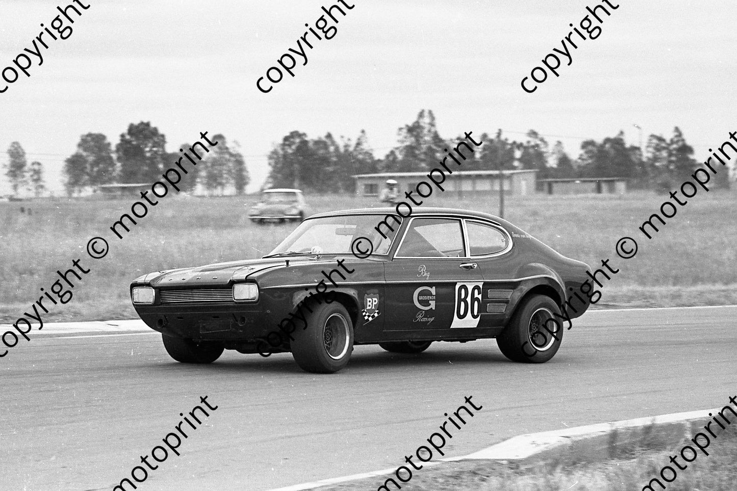1973 Welkom SL B6 R van Rooyen Capri V6 (permission Malcolm Sampson Motorsport Photography) 1973 Welkom (28)