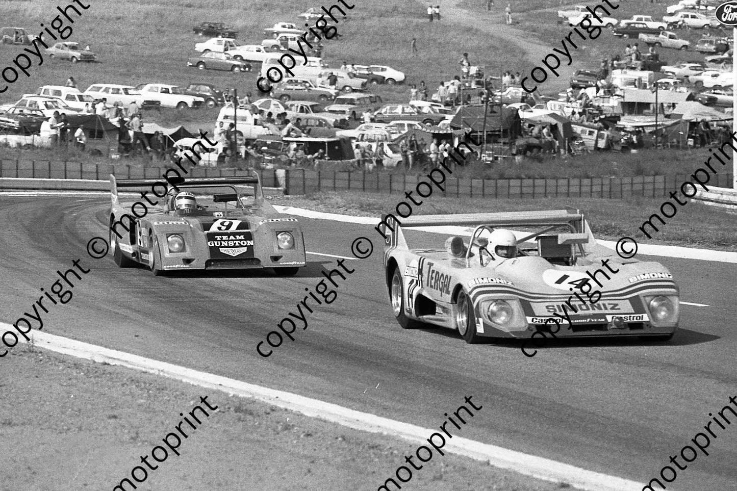 1974 6 hr 14 Lola T294 M Tunmer Lloyd 9 Chevron B26 Scheckter WEC round ed (104)