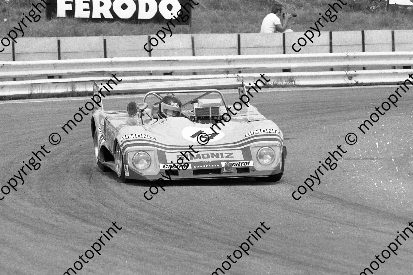 1974 6 hr 14 Lola T294 M Tunmer Lloyd WEC round (permission Roger Swan) (308)