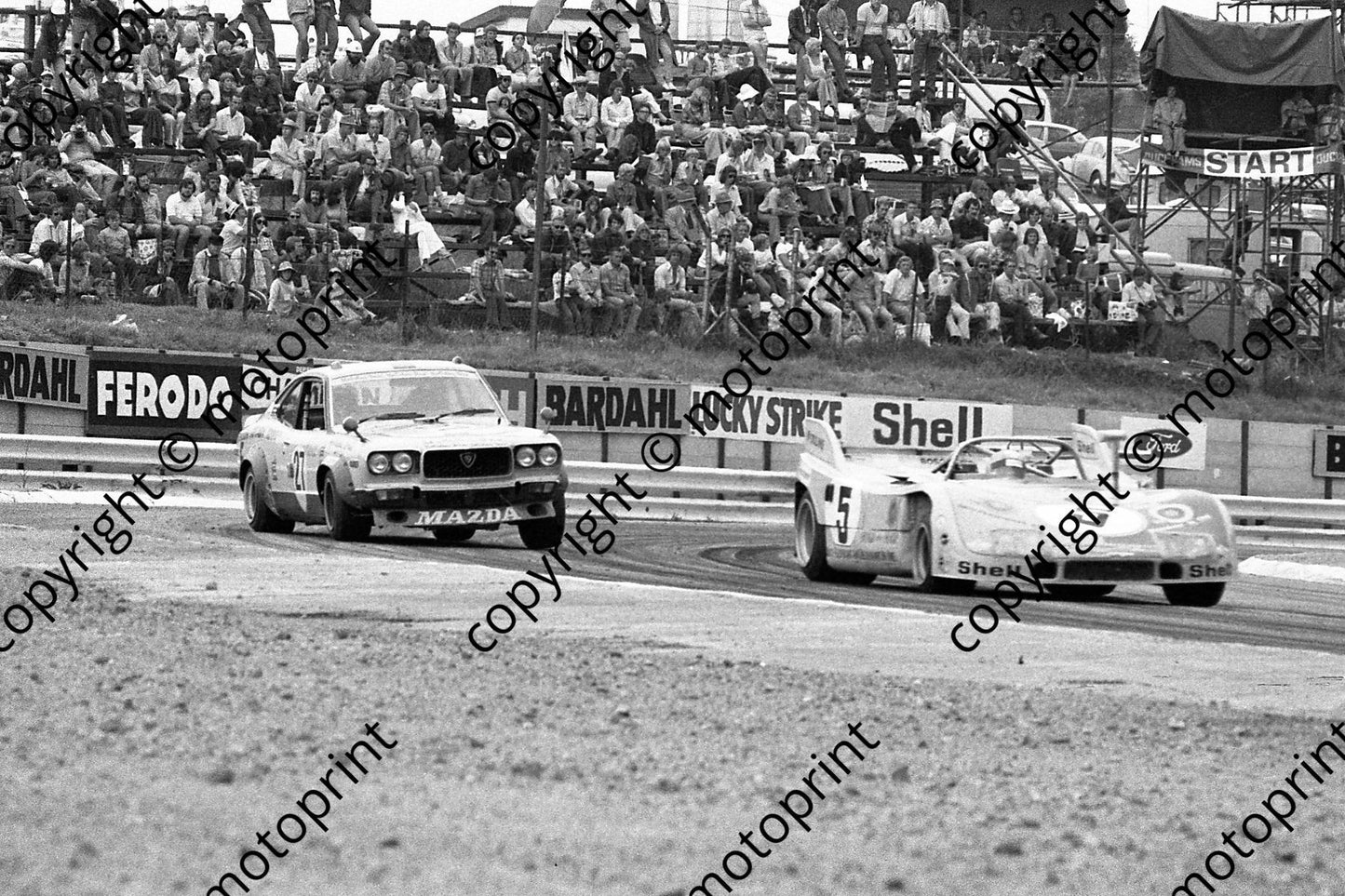 1974 6 hr 27 Mazda M12a Giovannoni Nieman 5 Porsche Joest Muller WEC round (permission Roger Swan) (191)