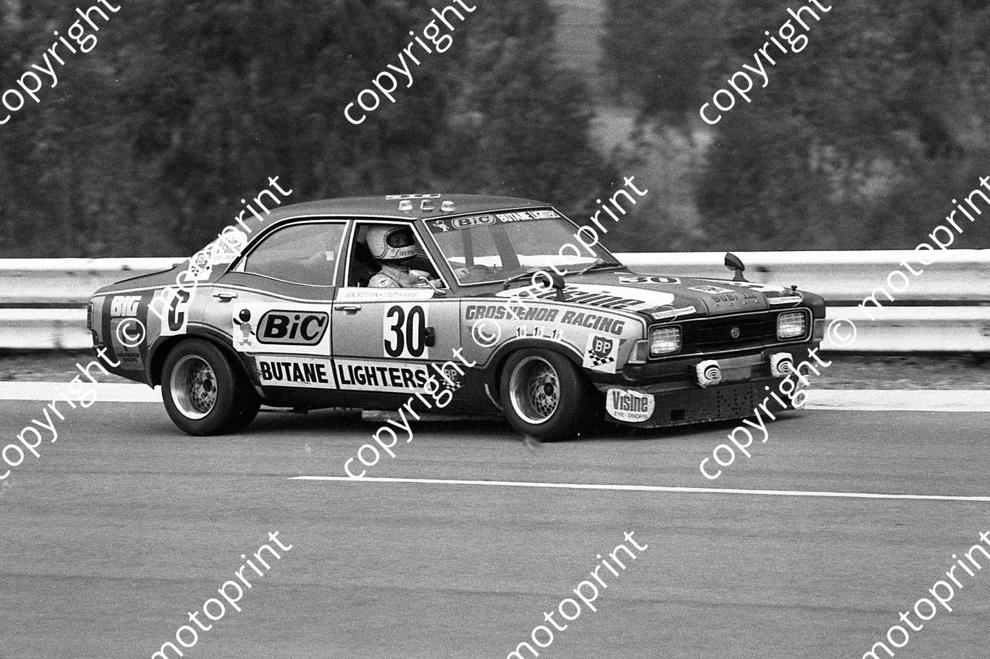 1974 6 hr 30 Cortina V6 Lavoipierre R van Rooyen 29 WEC round (permission Roger Swan) (276)