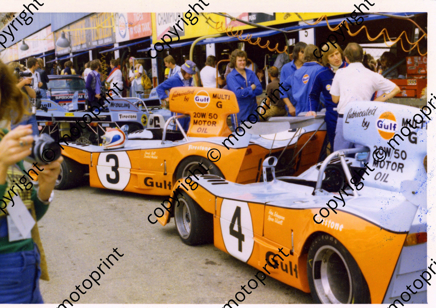 1974 6 hr 3 4 scanned 20x30 cm size GR7 Gulf Fords (permission Malcolm Sampson)(3)