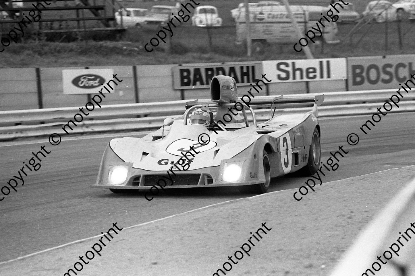 1974 6 hr 3 Gulf Ford GR7 D Bell D Hobbs WEC round (permission Malcolm Sampson Motorsport Photography) (288)