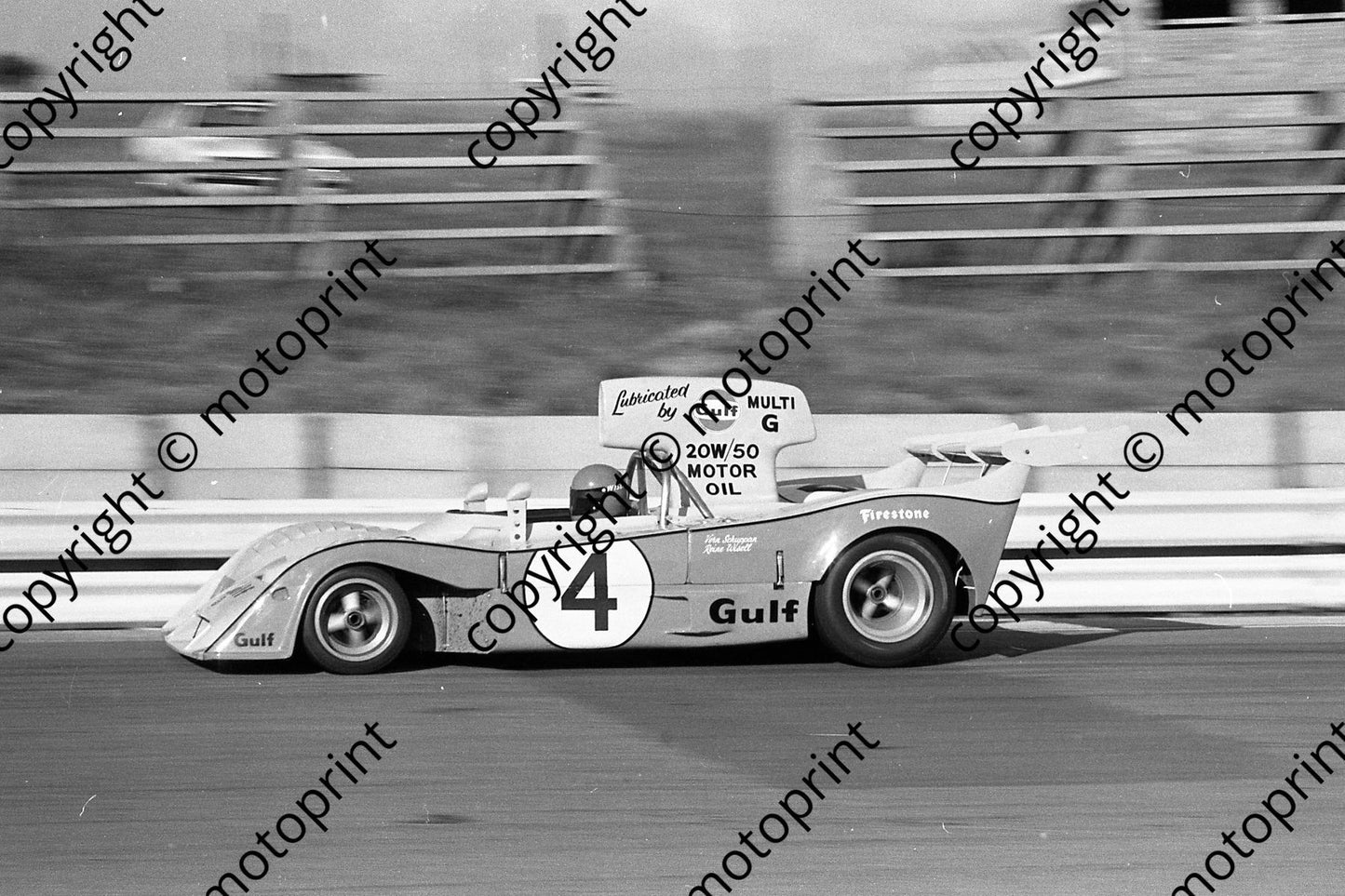 1974 6 hr 4 Gulf Ford GR7 V Schuppan R Wisell WEC round (permission Malcolm Sampson Motorsport Photography) (297)