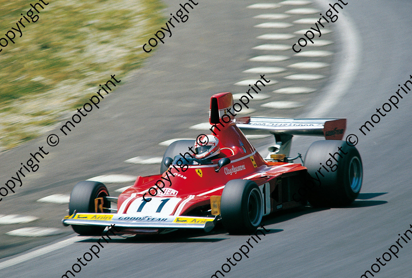 1974 Austrian GP (Zeltweg) Clay Regazzoni Ferrari 312B3 (2)