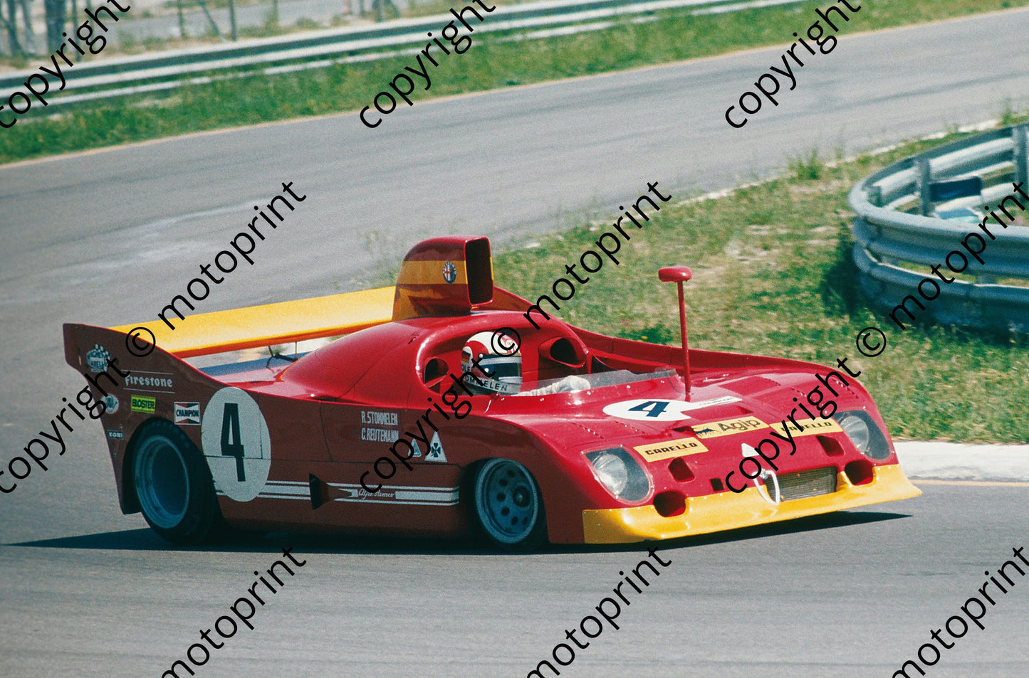 1974 Imola Rolf Stommelen Alfa Romeo