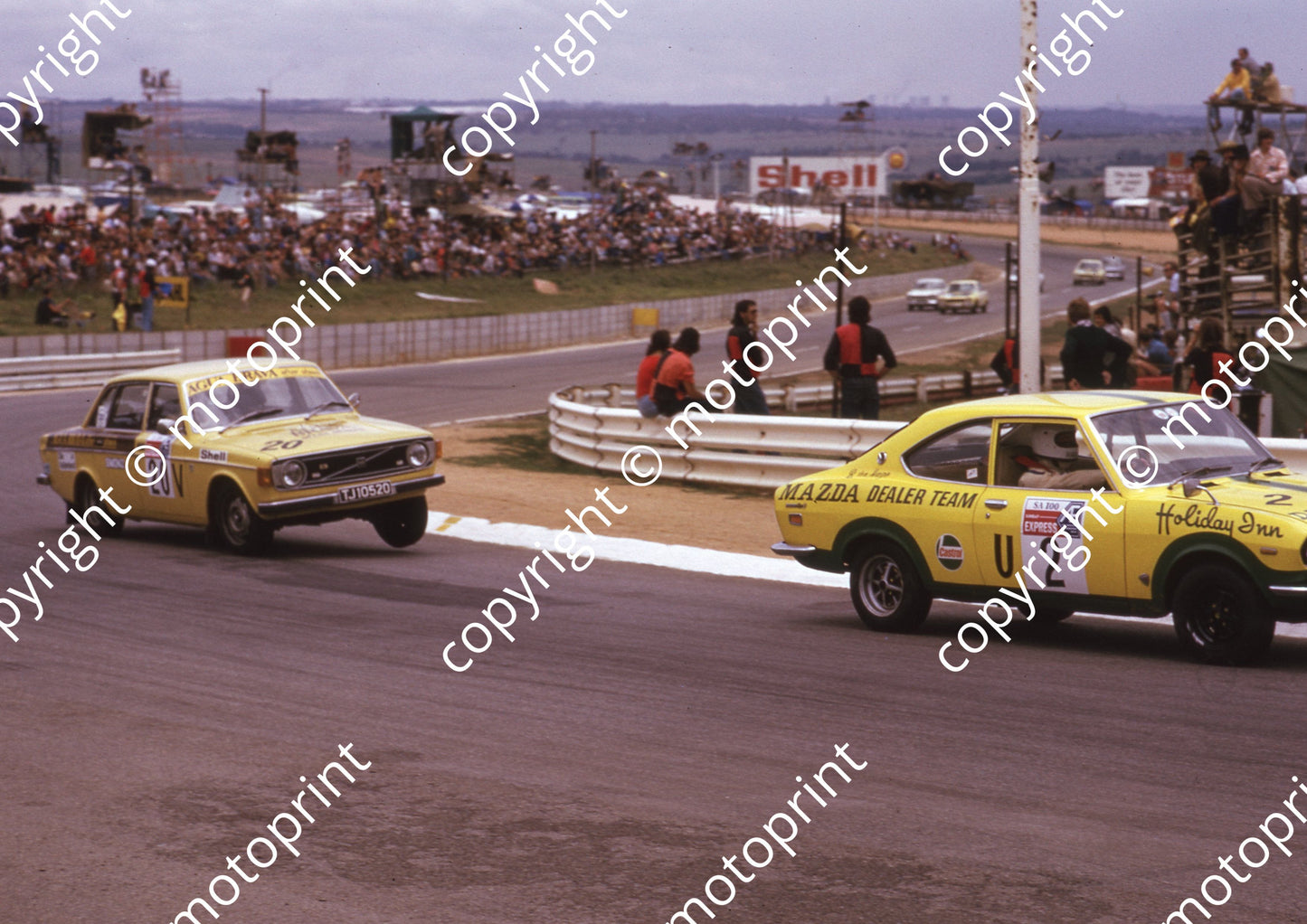 1974 Kya AE SA 100 2 Brian von Hage Mazda RX2 20 Dave Clapham Volvo (Ben van Rensburg) (18)