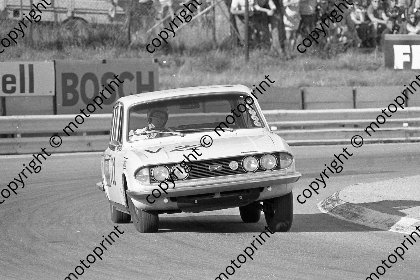 1974 Kya SL Gp 1 V22 T Woolcott Triumph Chicane (permission Malcolm Sampson Motorsport Photography) (1)