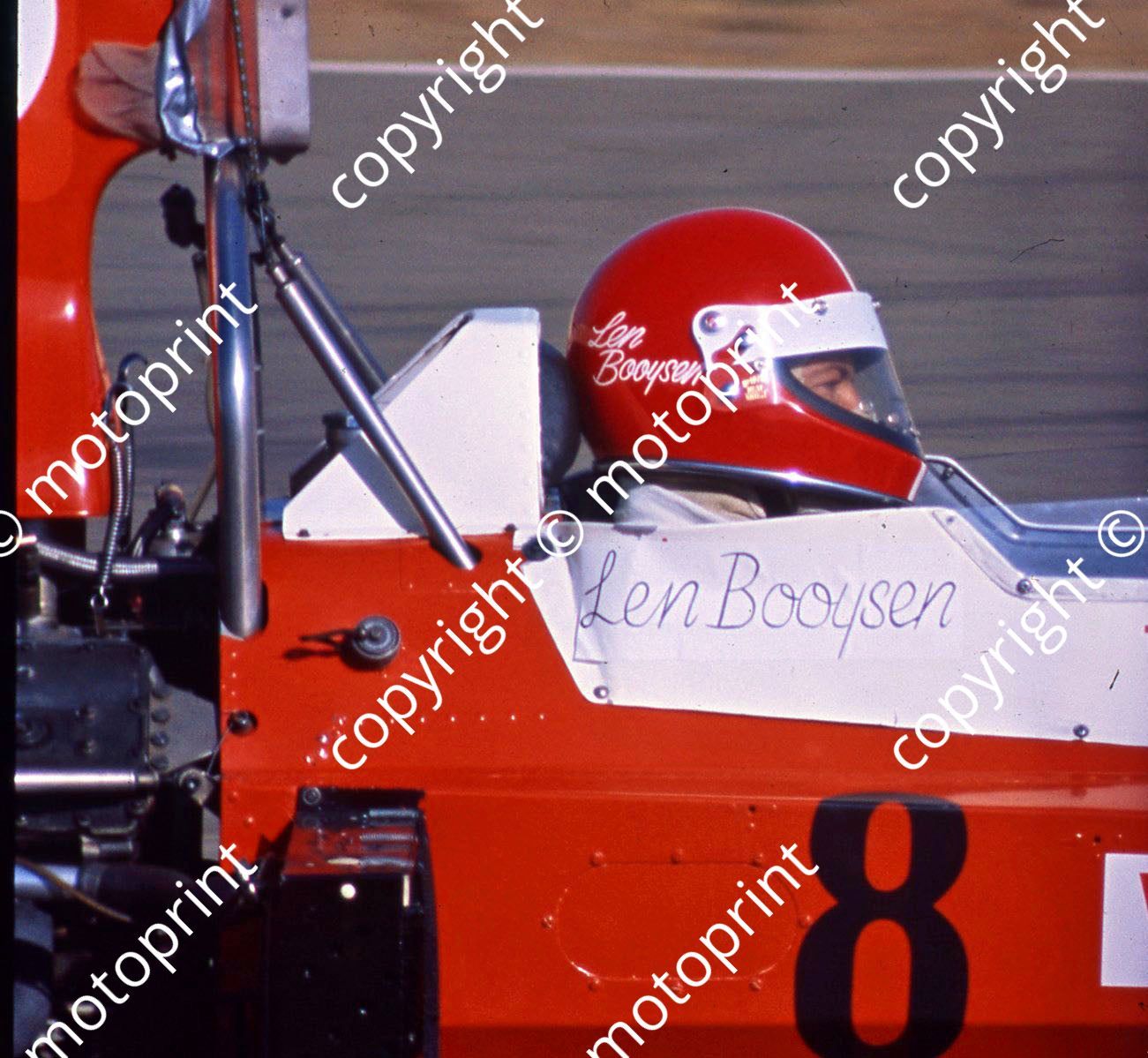 1974 Kya SS Len Booysen Surtees TS9 Domingo car (courtesy Roger Swan)