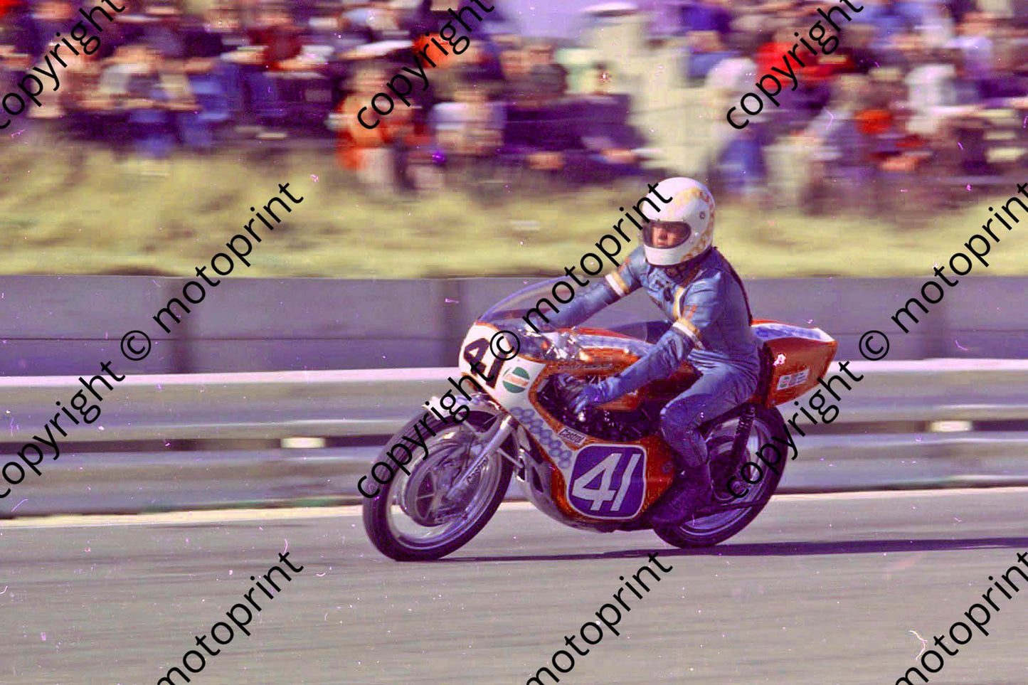 1974 MC Kya 41 Dudley Cramond Yamaha 350 (permission Malcolm Sampson Motorsport Photography) 743