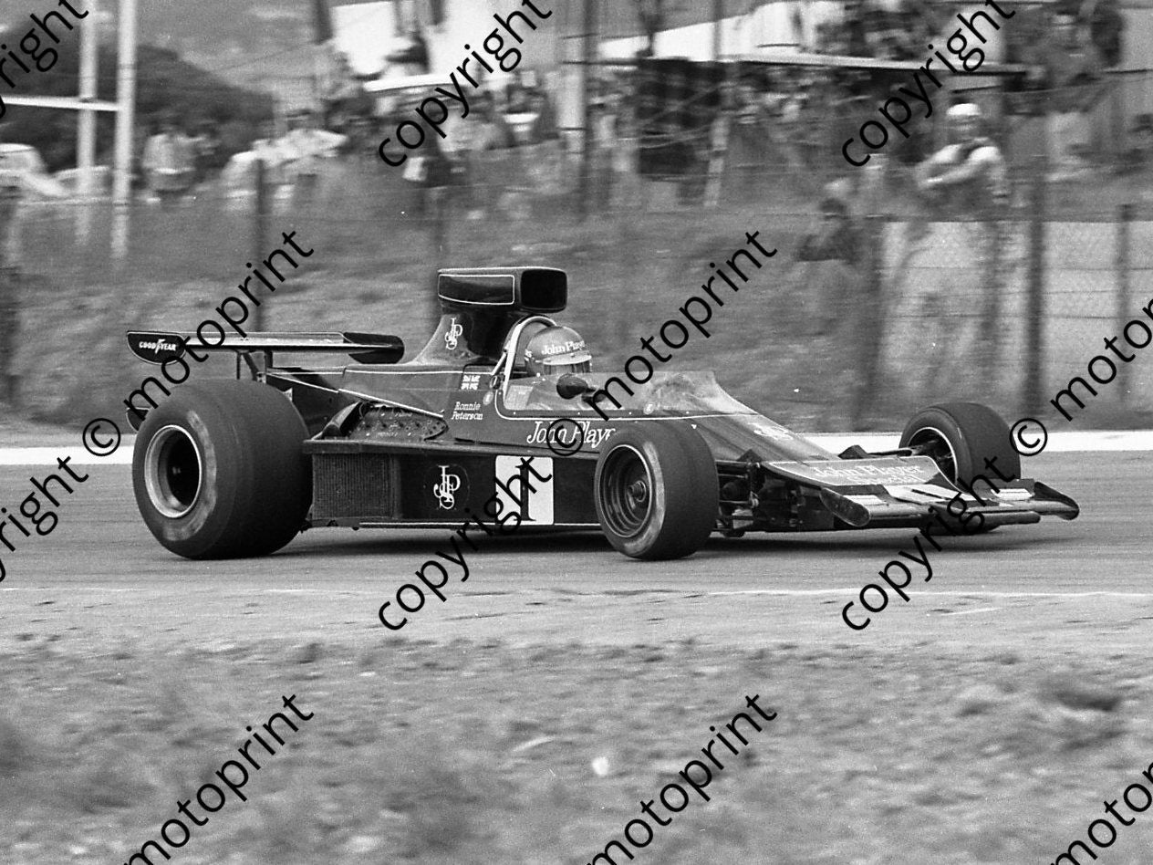 1974 SA GP 1 Peterson JPS-9 (permission Malcolm Sampson Motorsport Photography) (570)
