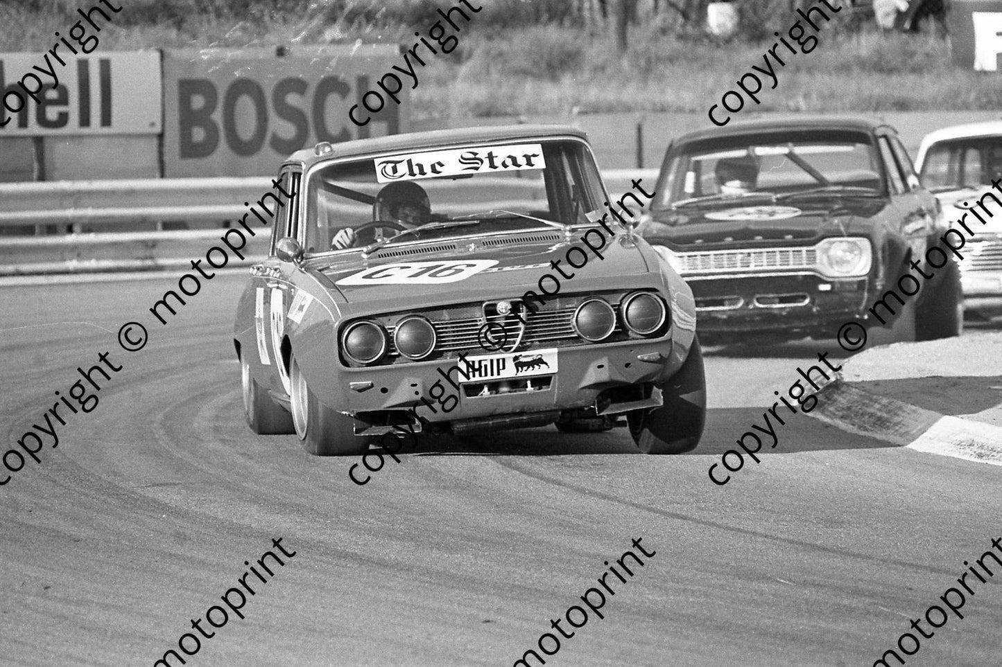 1974 SL Star prod C16 Alfa Berlina D Pickering (permission Malcolm Sampson Motorsport Photography) (333)