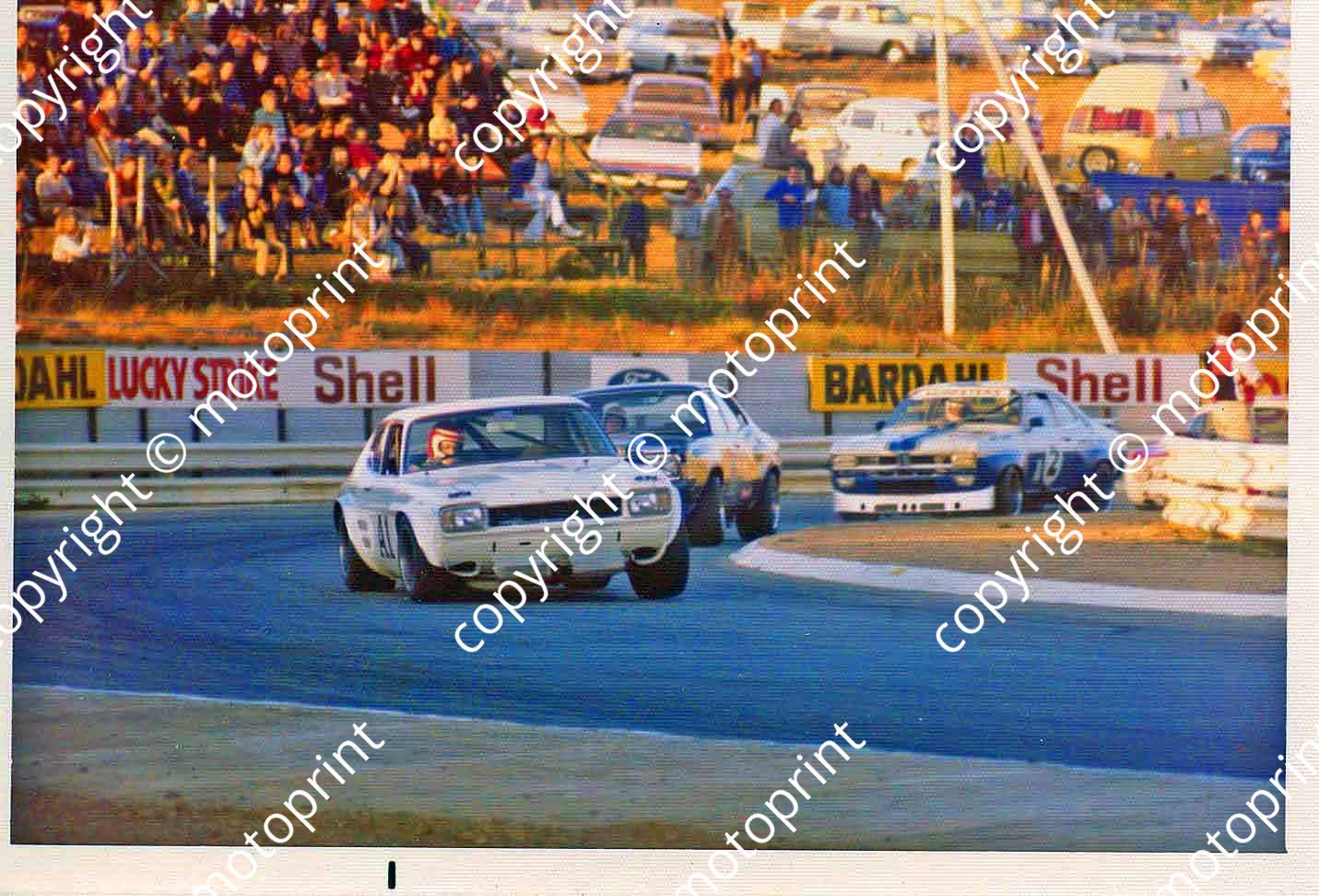1974 Star prod A1 Capri Ken Critchfield_ B6 R van Rooyen_ A2 Chev John Rowe (Malcolm Sampson Motorsport Photography)