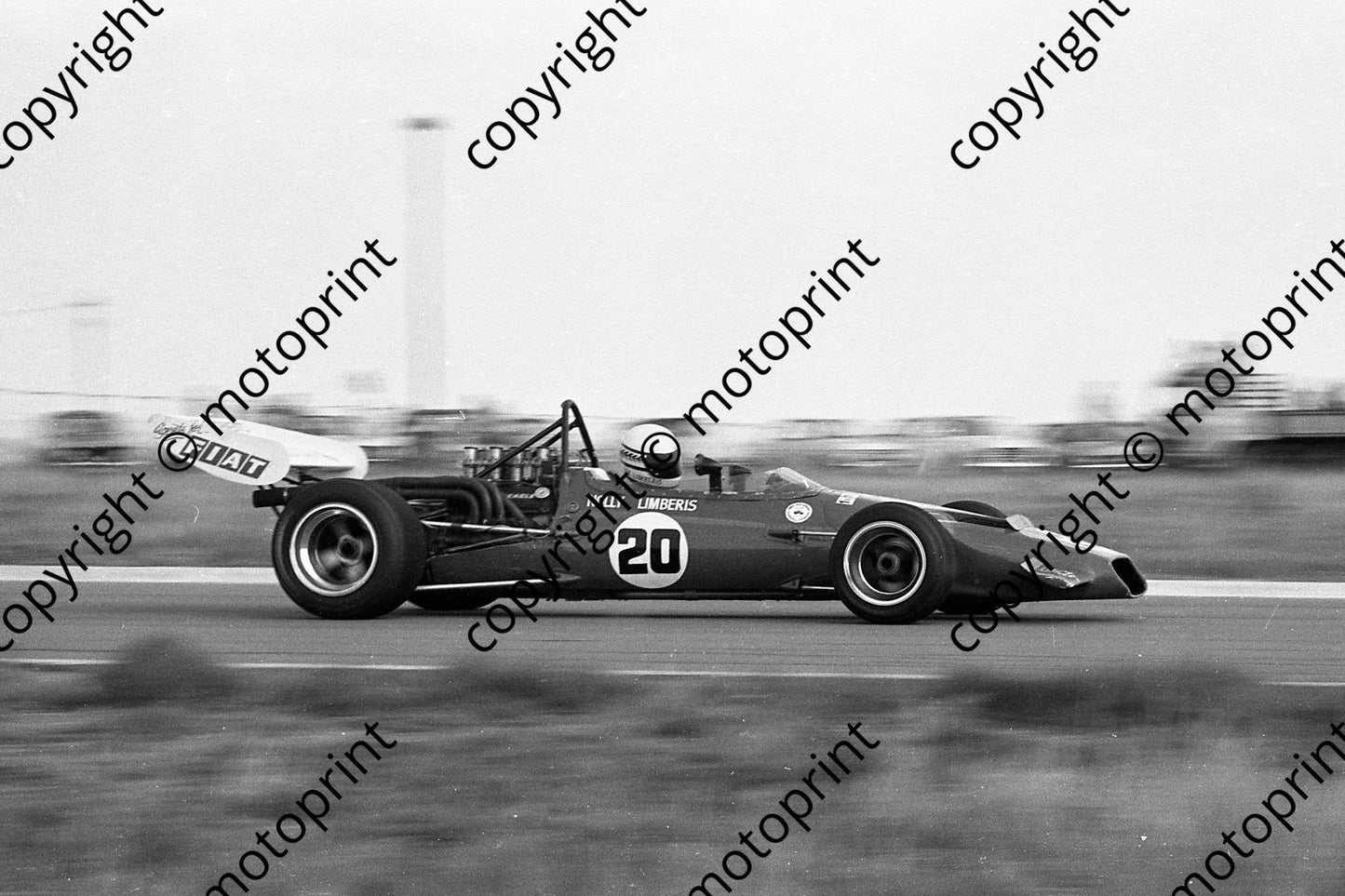 1974 Welkom SS 20 N Limberis McL M10 (permission Malcolm Sampson Motorsport Photography) 1974 Welkom