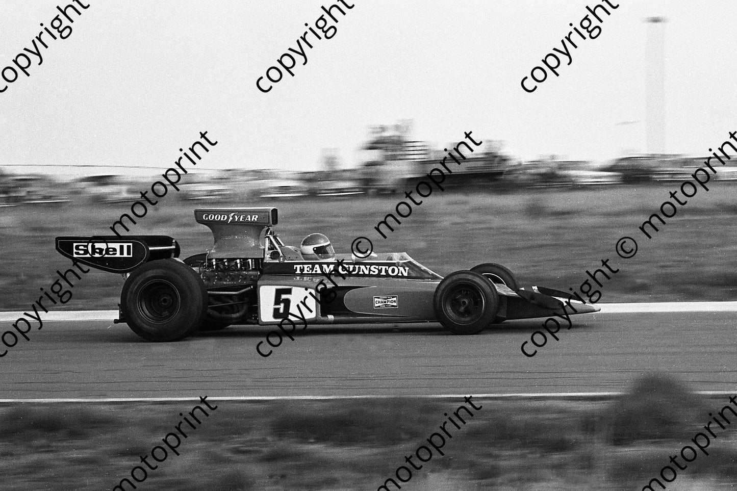 1974 Welkom SS 5 P Driver Lotus 72 (permission Malcolm Sampson Motorsport Photography) 1974 Welkom