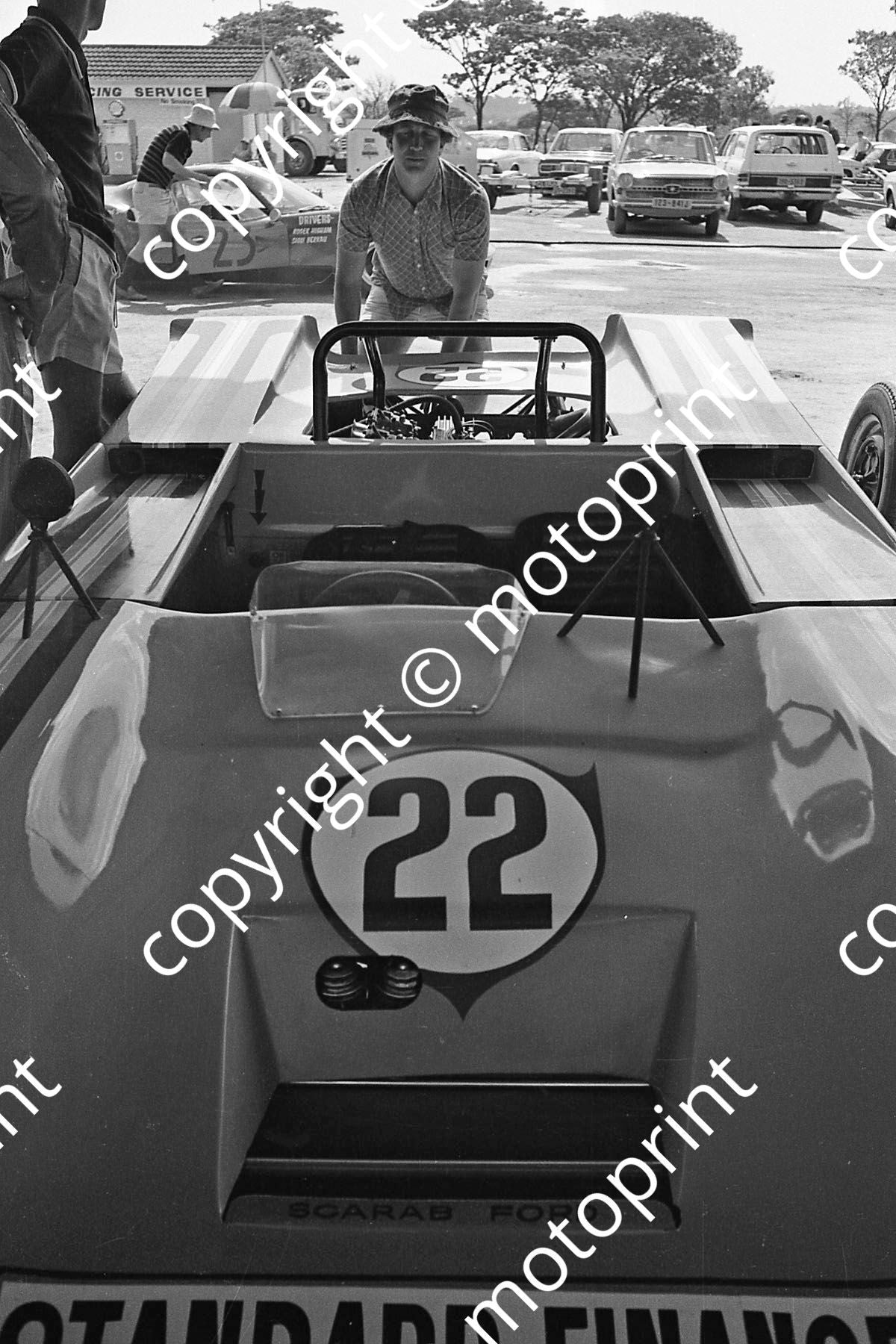 1974 sp Rhod GP 22 Scarab Ford