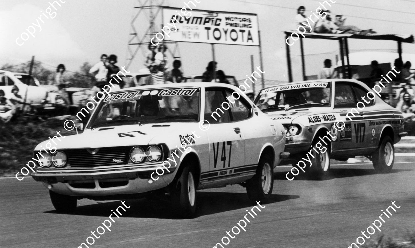 1975 Hesketh GP 1 V17 Mazda Willie Hepburn V47 Dave Charlton Mazda (Permision Malcolm Sampson Motorsport Photography) (2)
