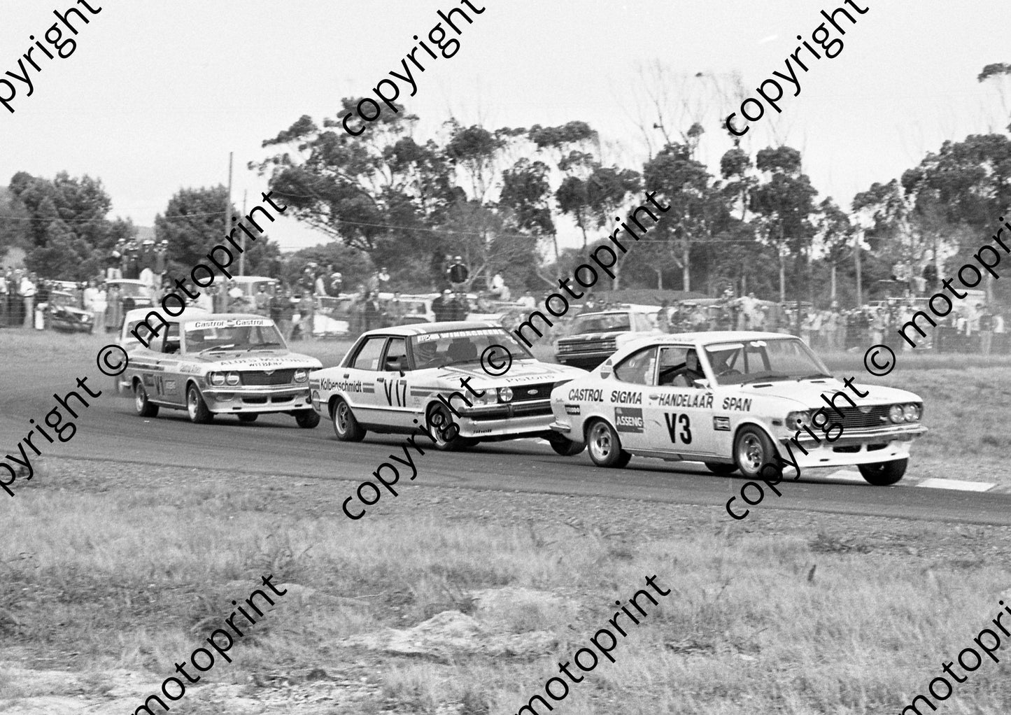 1975 Killarney Gp 1 3 Dave Charlton Mazda 17 Sarel vd Merwe Cortina 1 Willie Hepburn Mazda  (Ben van Rensburg) (9)