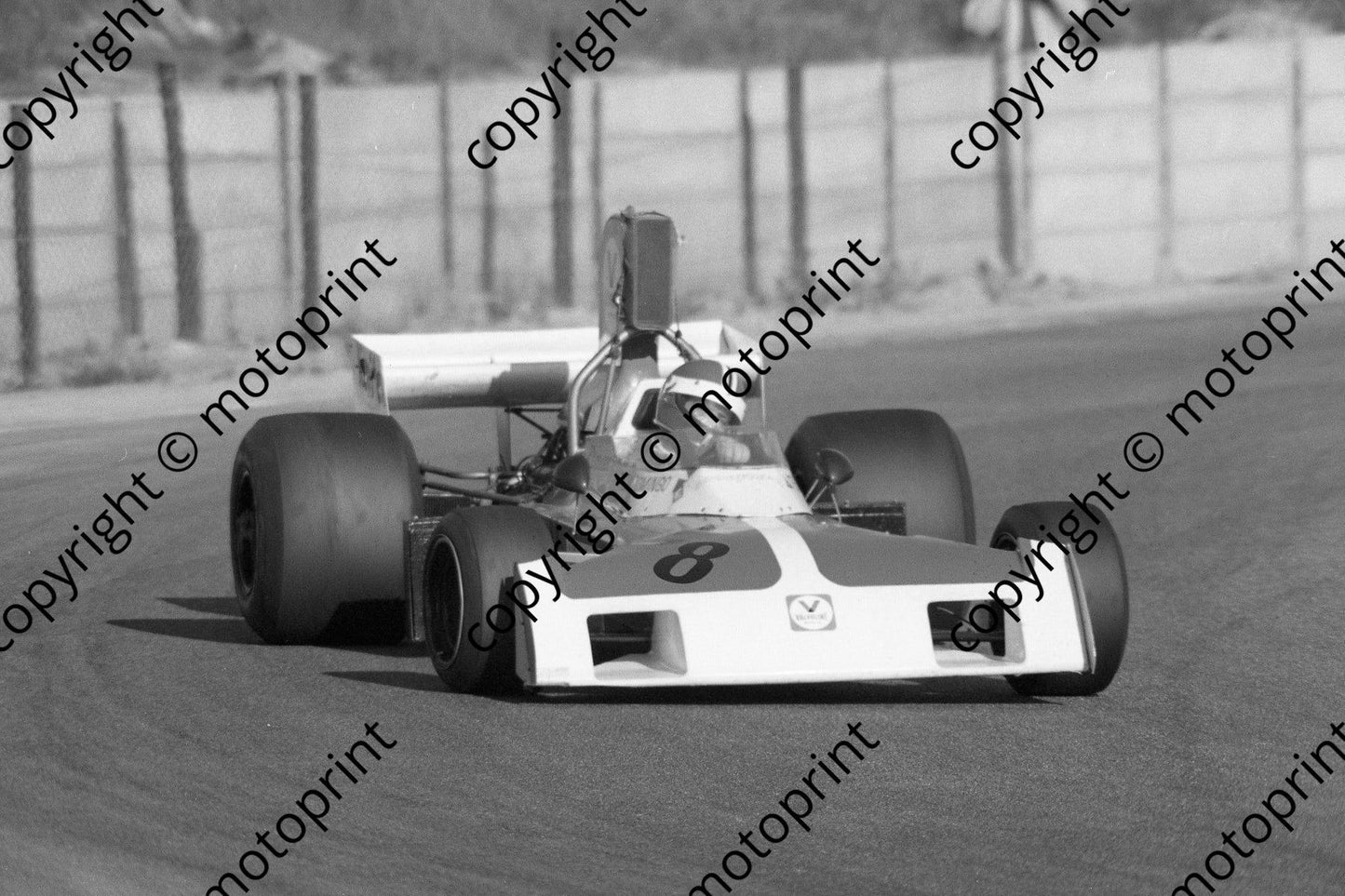 1975 Kya 8 L Booysen Surtees TS9 Domingo car (permission Malcolm Sampson Motorsport Photography) 240