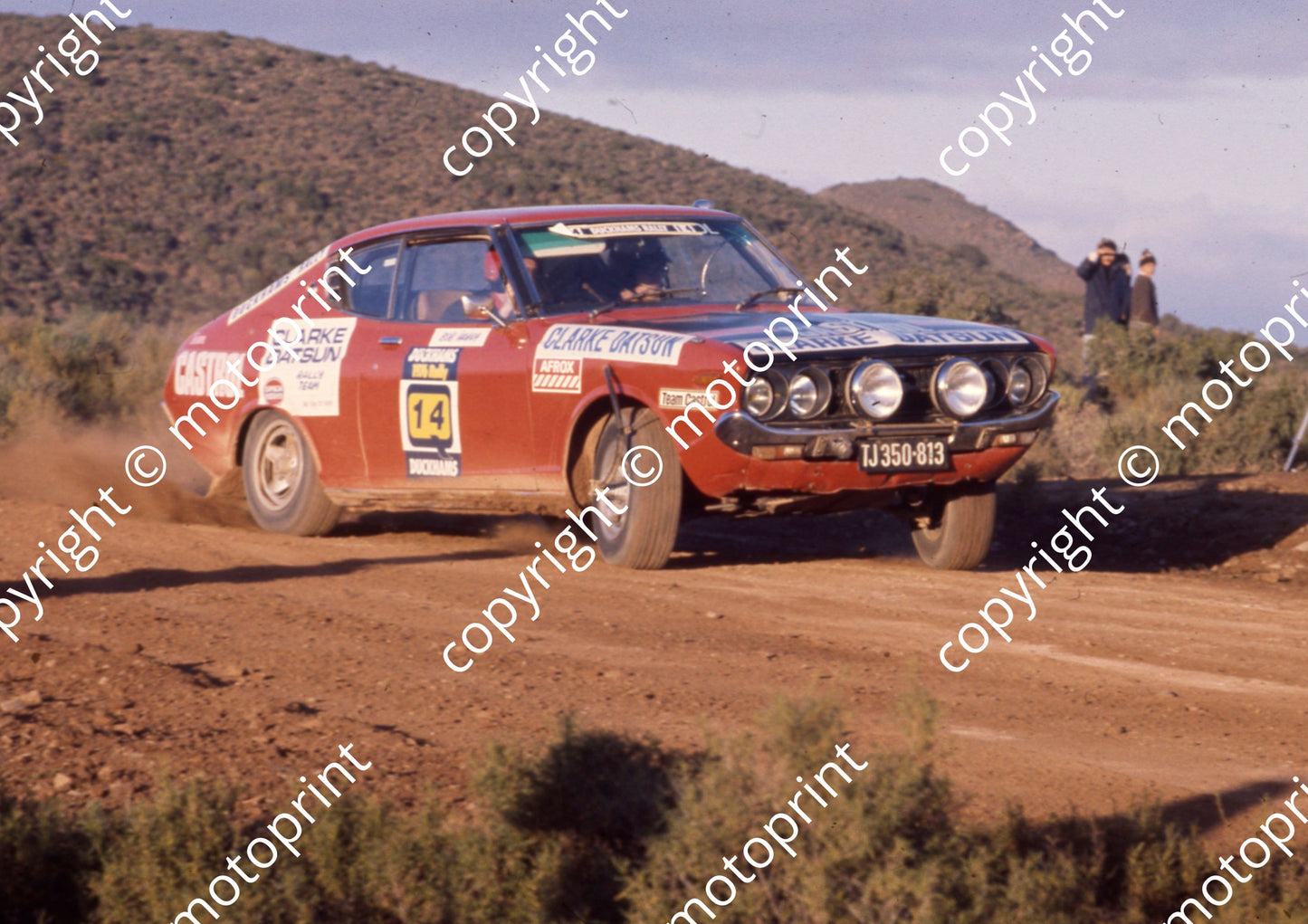 1976 Duckhams 14 Bob Hardy, Spotti Woodhead Datsun 160U SSS 6th(courtesy Roger Swan) (2)