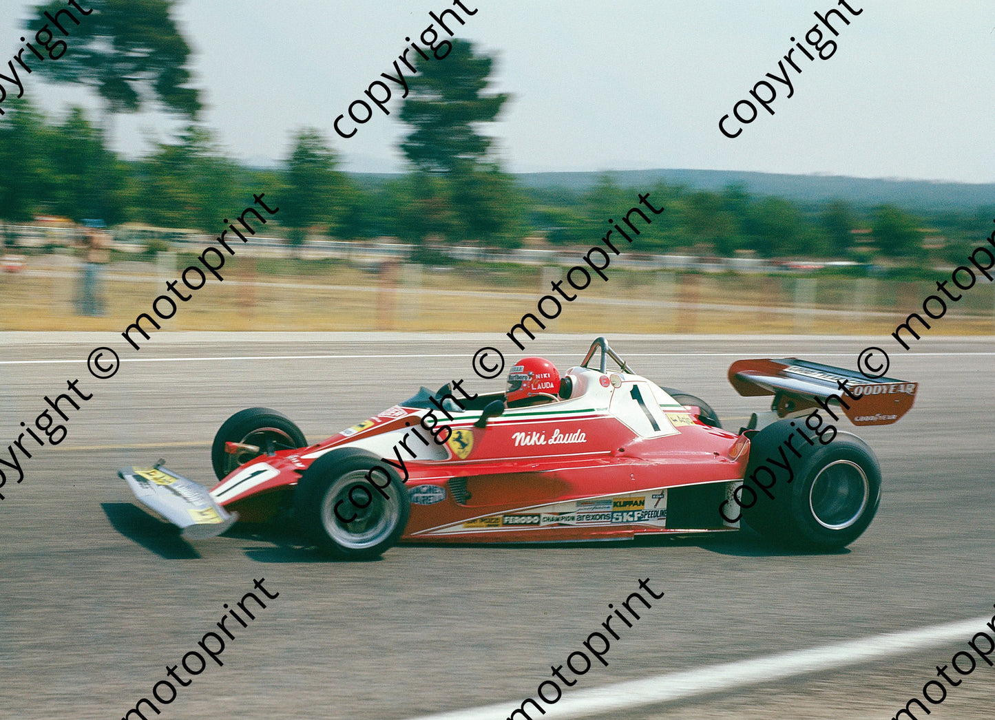 1976 French GP (Paul Ricard) Niki Lauda Ferrari 312T2