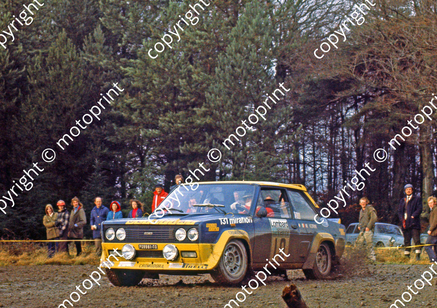 1976 RAC 10 Mauricio Verini, Ninni Russo Fiat 131 Abarth (courtesy Roger Swan) (14)