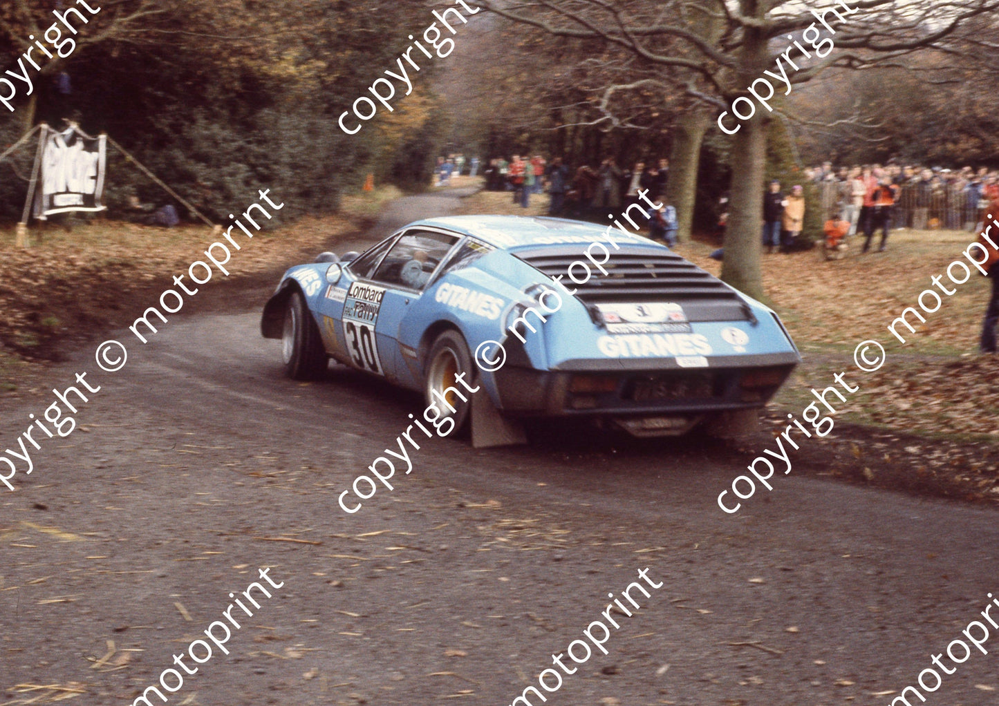 1976 RAC 30 Jean Ragnotti, Jacques Jaubert Alpine A310 V6 (courtesy Roger Swan) (24)
