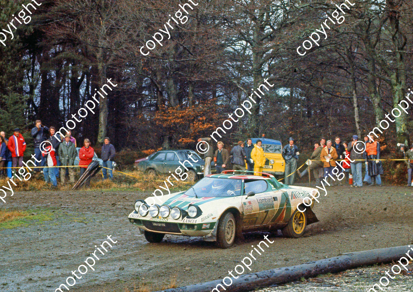 1976 RAC 7 Sandro Munari, Silvio Maiga Lancia Stratos HF (courtesy Roger Swan) (15)