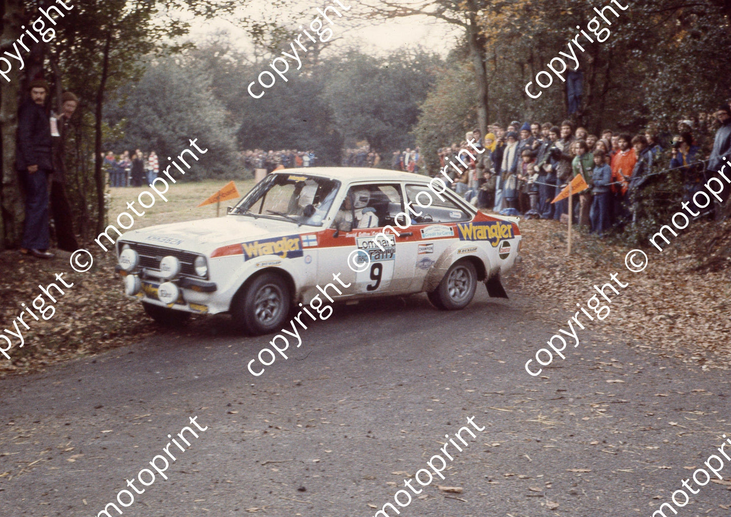 1976 RAC 9 Simo Lampinen, Mike Wood Escort RS1800 (courtesy Roger Swan) (60)