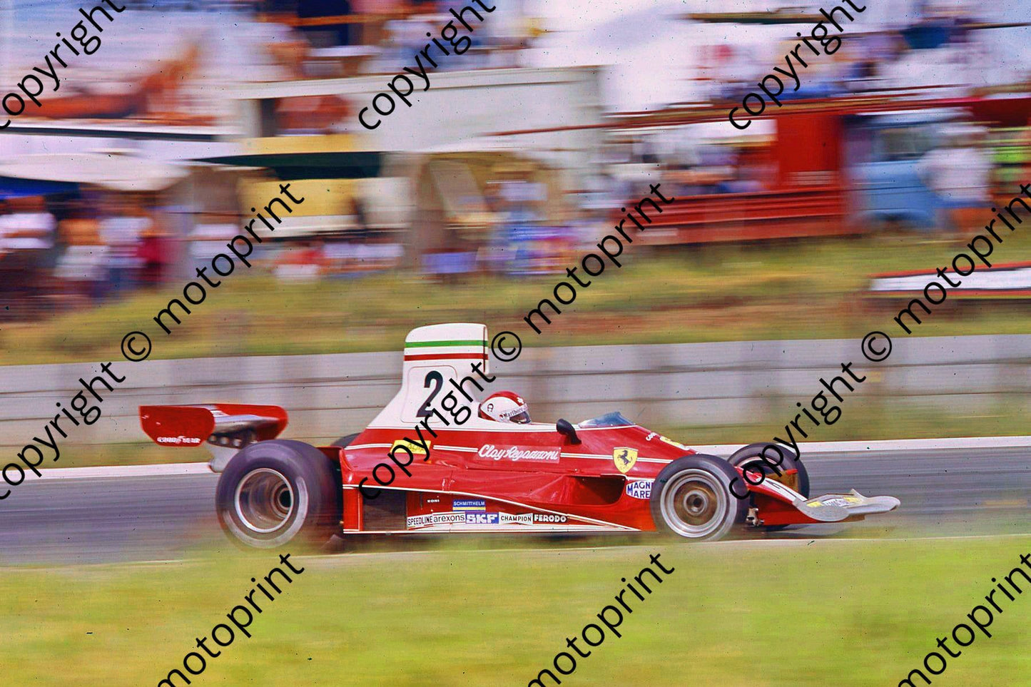 1976 SA GP 2 Regazzoni Ferrari 312T (Malcolm Sampson Motorsport Photography)