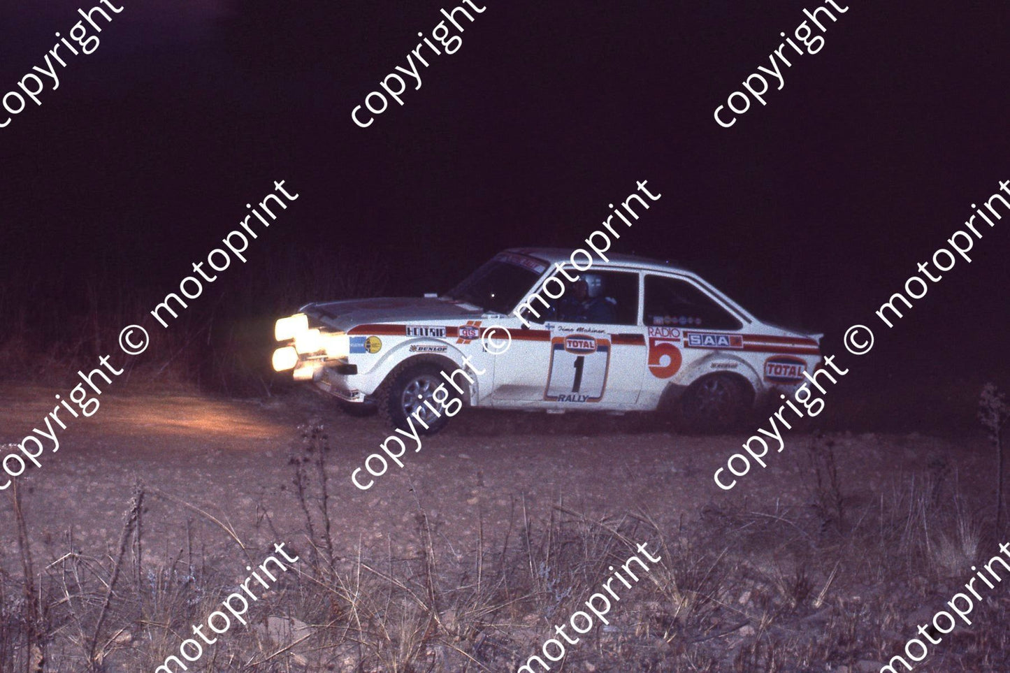 1976 Total 1 Timo Makinen Henry Liddon Escort RS 1st (courtesy Roger Swan) (2)