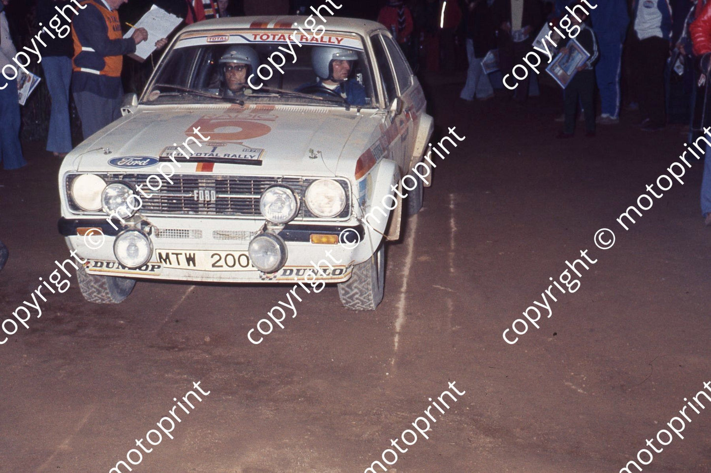 1976 Total 1 Timo Makinen Henry Liddon Escort RS 1st (courtesy Roger Swan) (3)