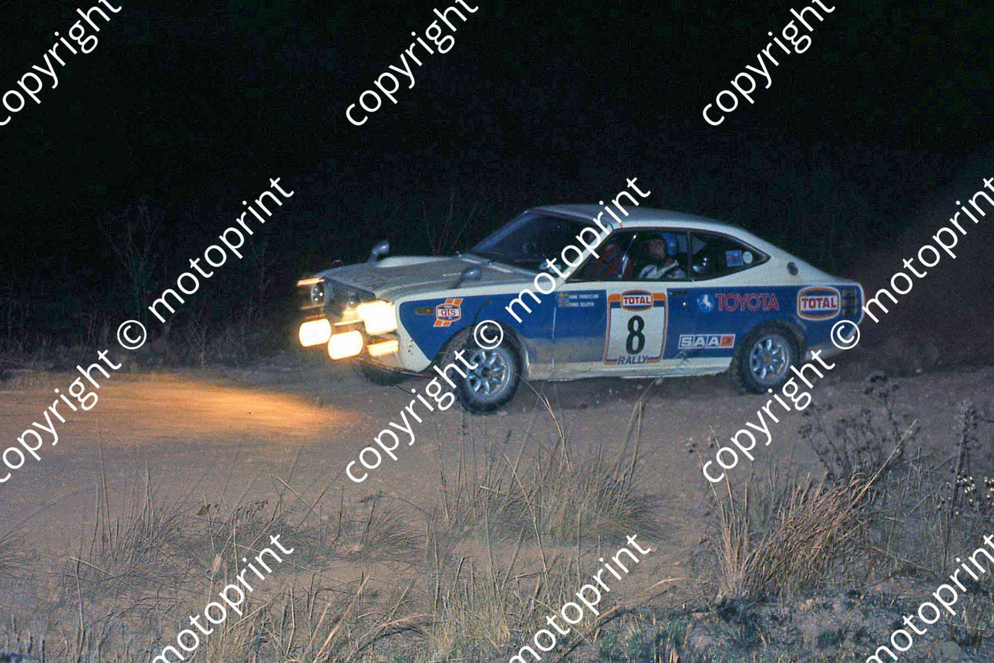 1976 Total 8 Chris Sclater, Hans Thorszelius Toyota (courtesy Roger Swan) (27)