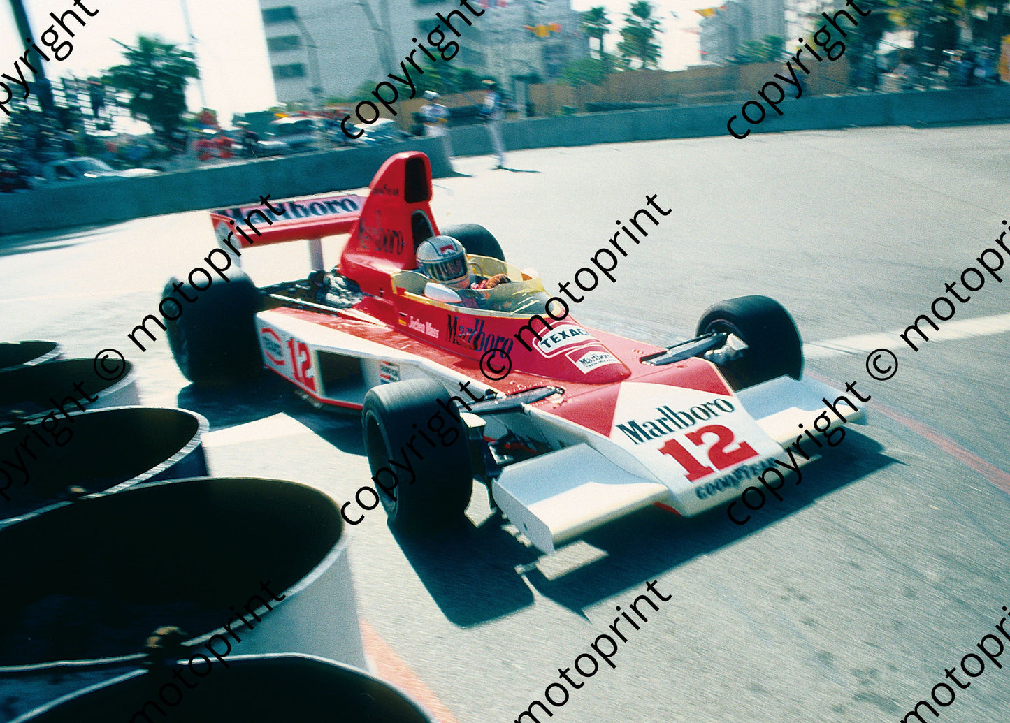 1976 US GP (Long Beach) Jochen Mass McLaren M23