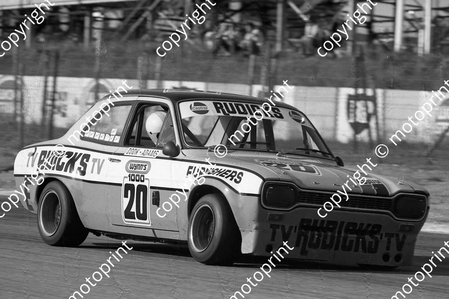 1976 Wynns 20 Escort 1600GT Cook Adams SL (permission Malcolm Sampson Motorsport Photography)(3)