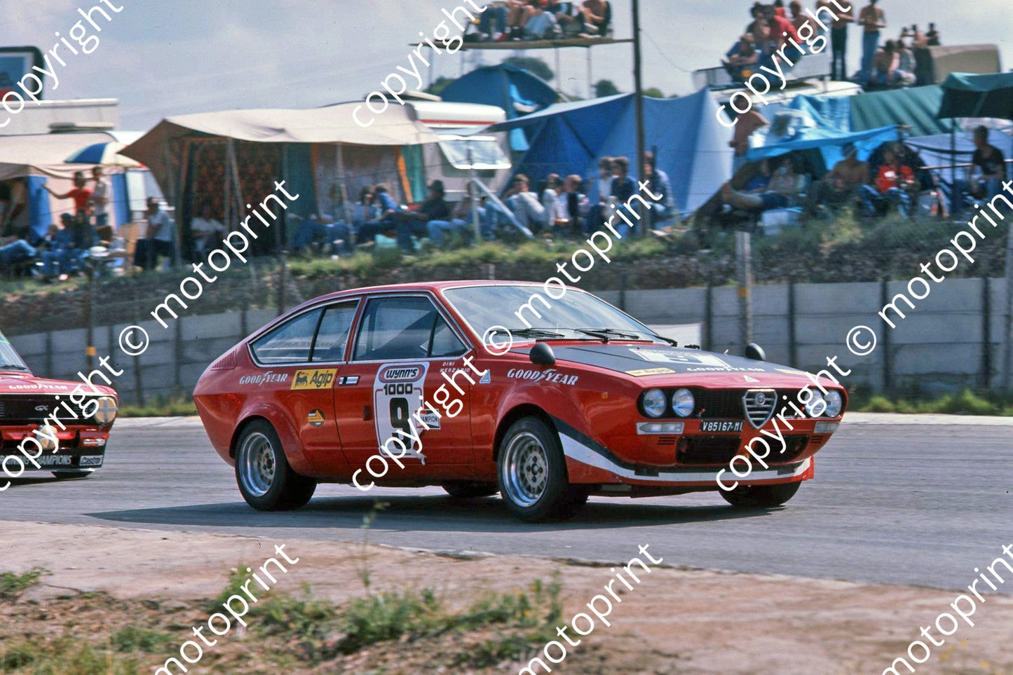 1976 Wynns 9 Alfetta GT Arturo Merzario, Spartaco Dini (permission Malcolm Sampson Motorsport Photography) (2)