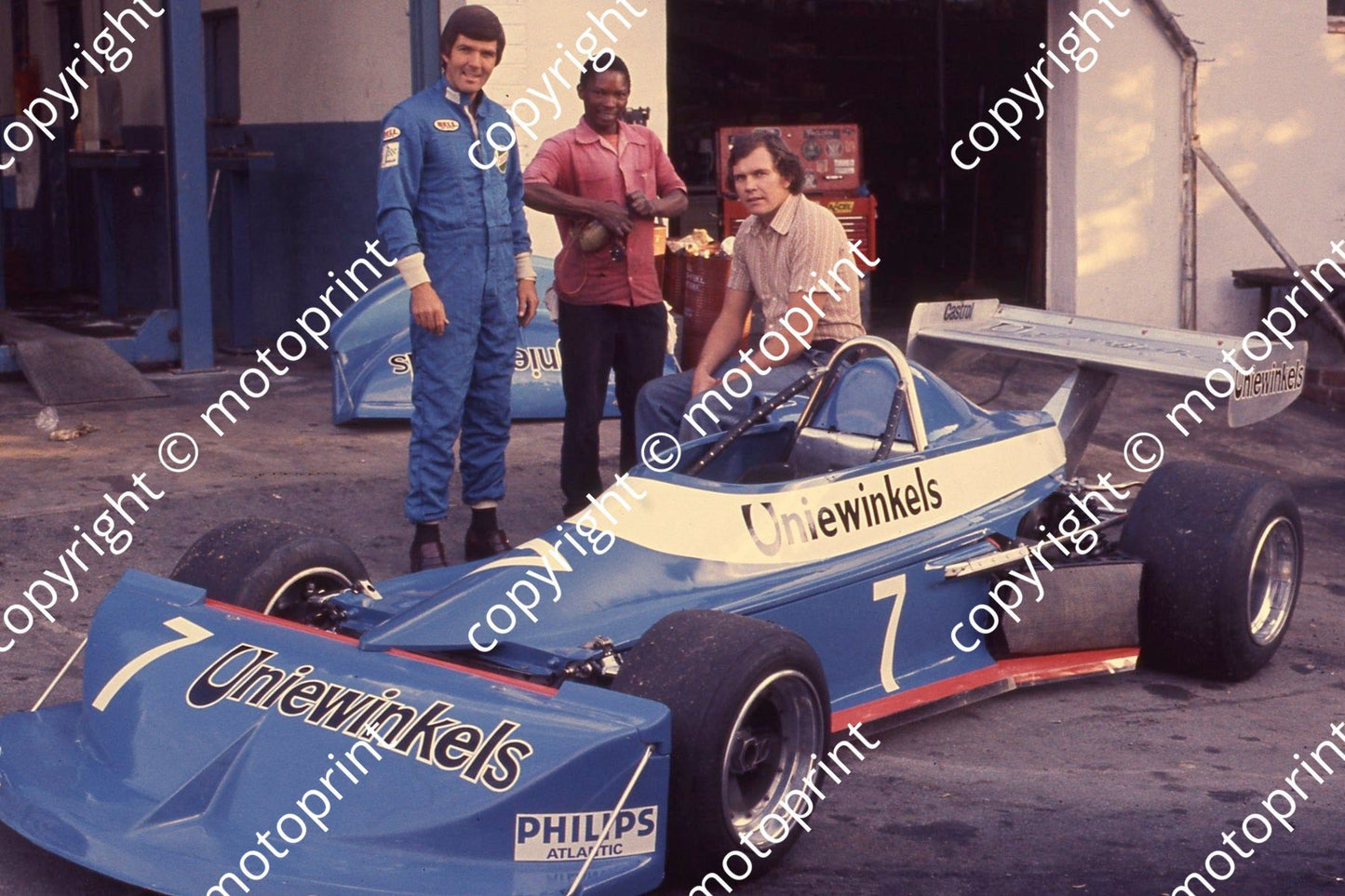 1977 FA SS B van Rooyen Chevron B34 March nose 127