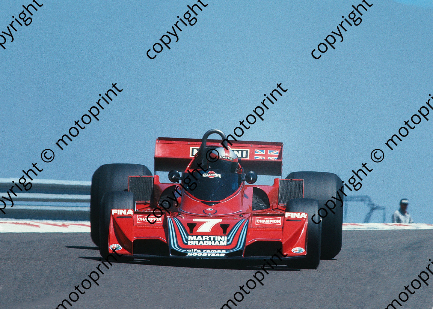 1977 French GP John Watson Brabham Alfa BT45B
