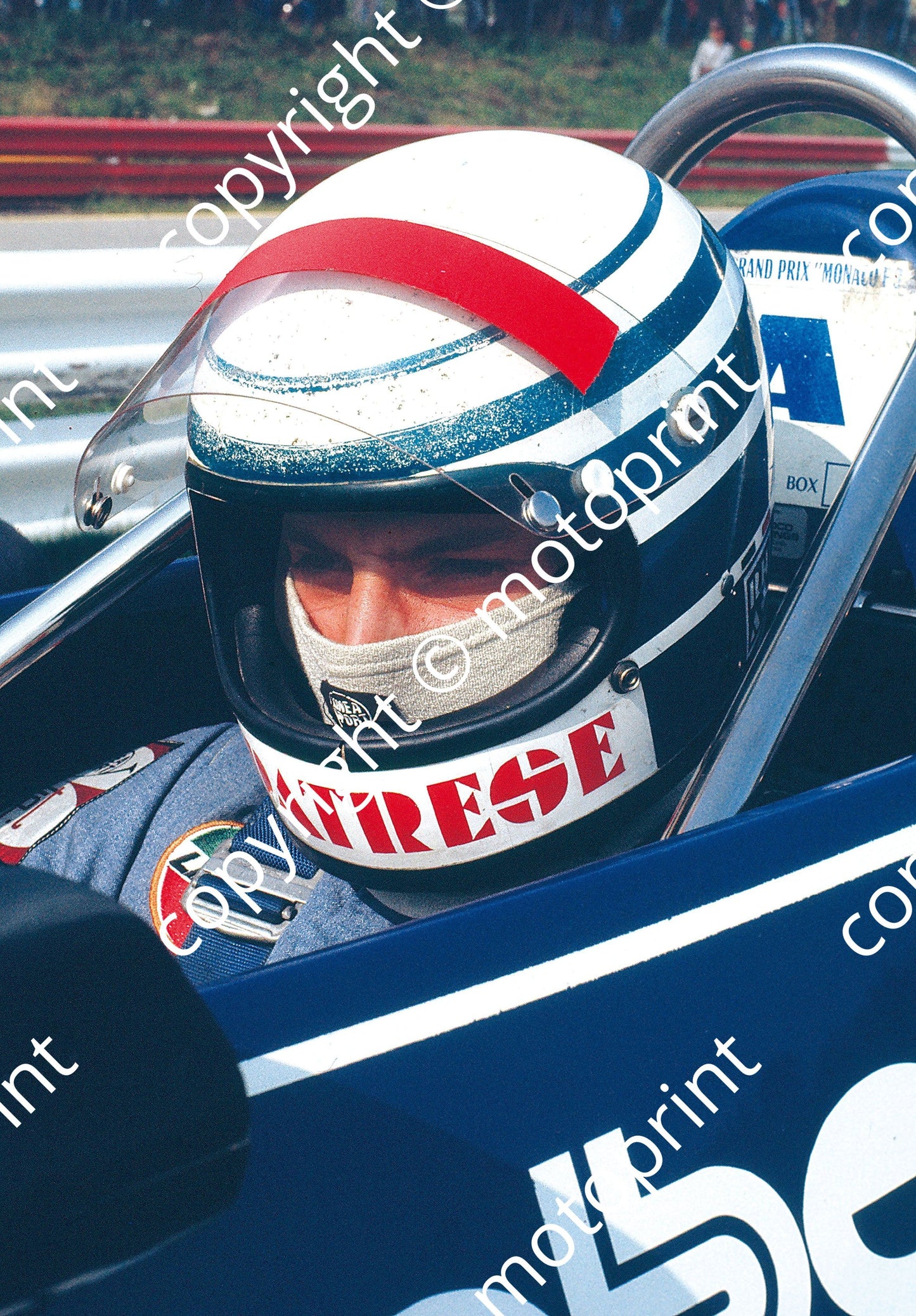 1977 Monaco GP Riccardo Patrese F2 Chevron
