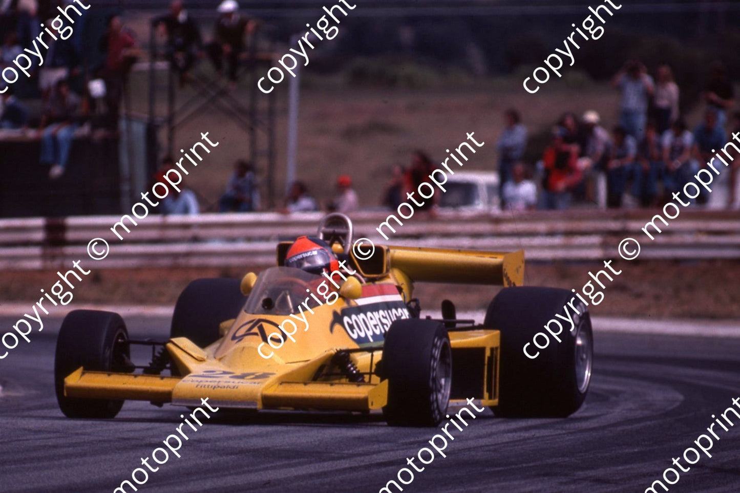 1977 SA GP 28 E Fittipaldi Copersucar (permission Malcolm Sampson Motorsport Photography)