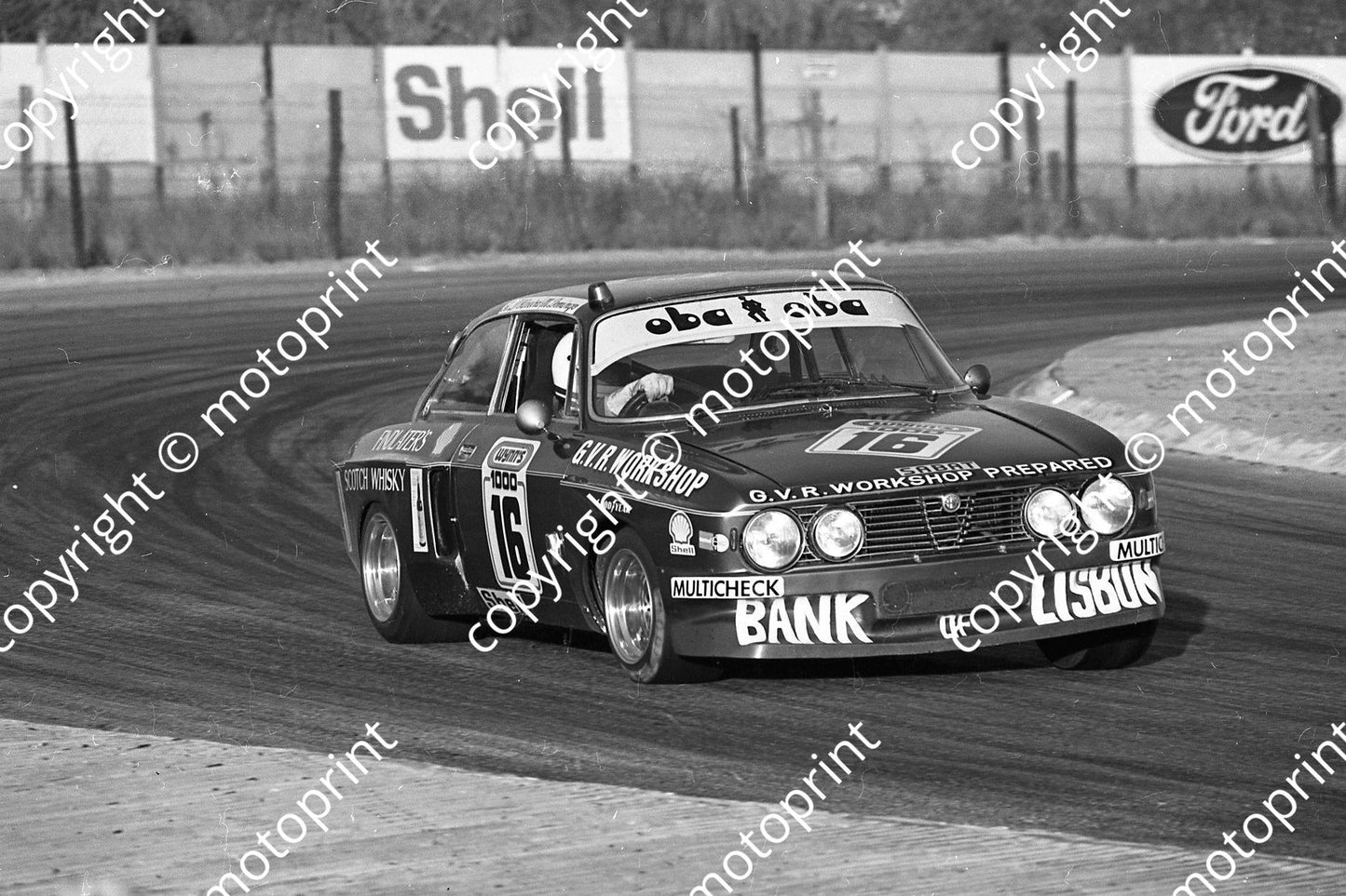 1977 Wynns 16 Alfa GTV A d_ Oliviera M Domingo (Permission Malcolm Sampson Motorsport Photography)