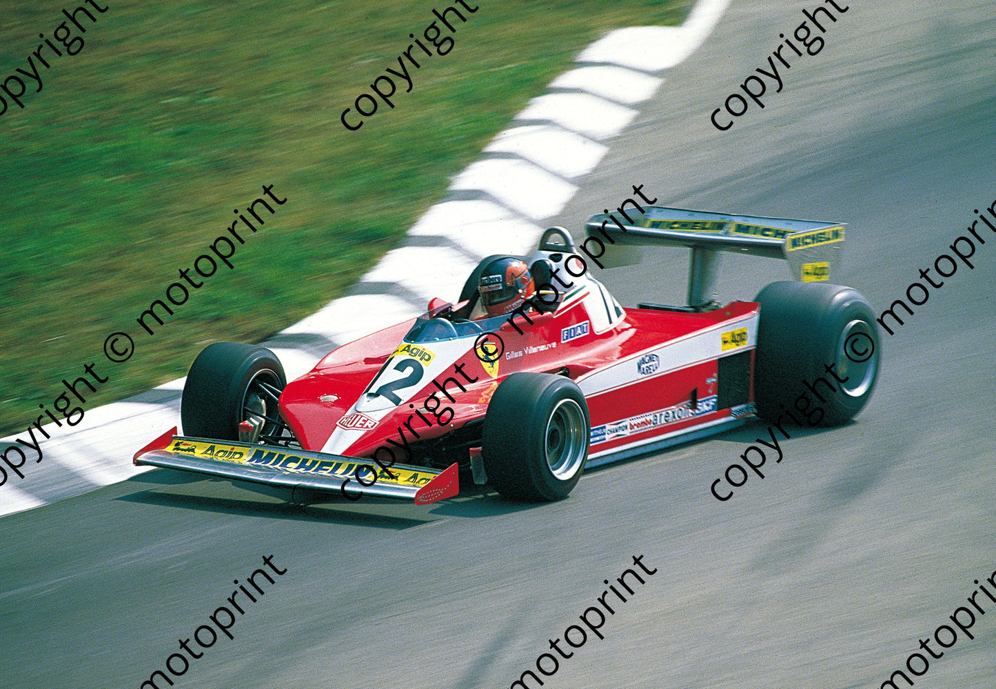 1978 Italian GP (Monza) Gilles Villineuve Ferrari 312T3