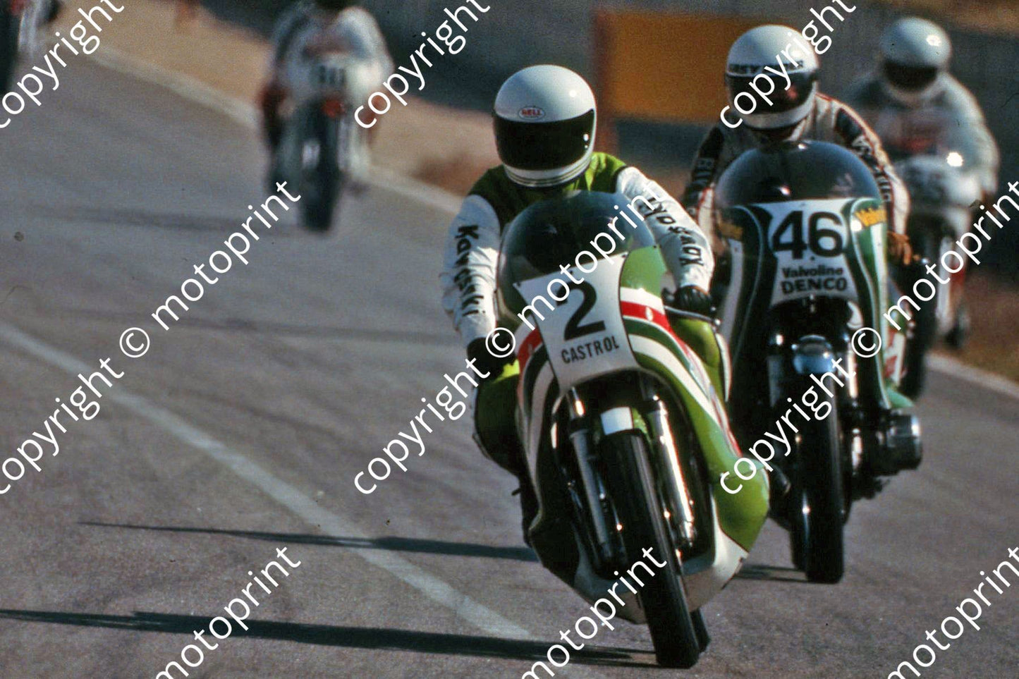 1978 Kya MC Asseng 200 2 Howard Mellet Kawasaki 46 Steve Fourie Denco 1000 (permission Roger Swan) 373