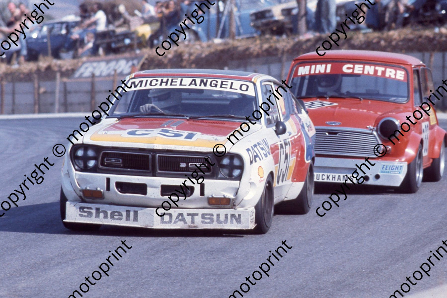 1978 Kya Star prod C51 Brian Cook Datsun 140Z 88 Andy Terlouw Cooper S (1)