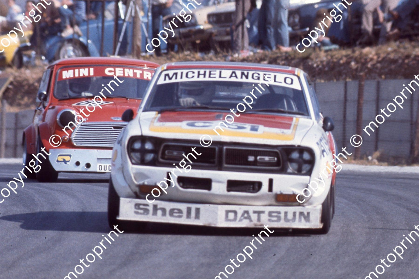 1978 Kya Star prod C51 Brian Cook Datsun 140Z 88 Andy Terlouw Cooper S (courtesy Roger Swan) (2)
