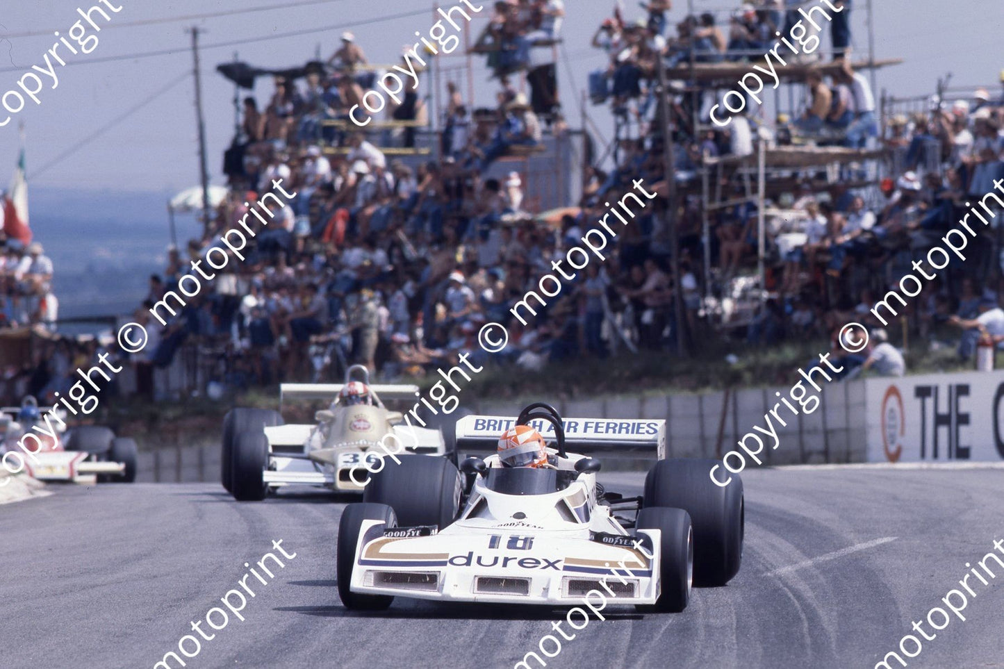 1978 SA GP 18 Rupert Keegan Surtees TS19-07_ 36 Rolf Stommelen Arrows (courtesy Malcolm Sampson Motor Sport Photography)