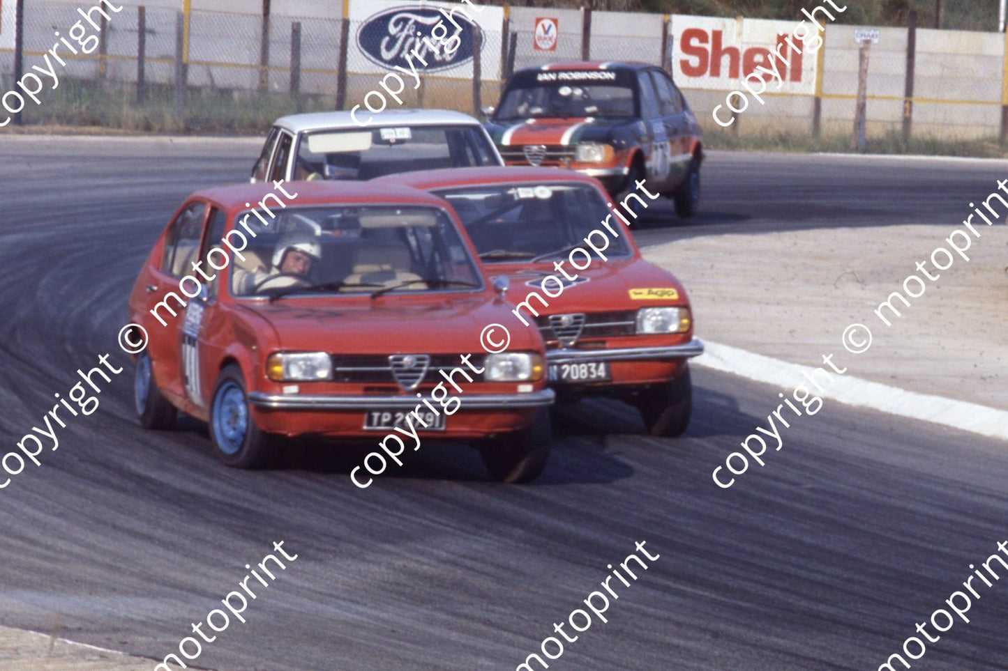 1978 SA GP Gp1 78 Nicolo Bianco Alfasud 78 Bob van Noord Alfasud note rf body damage 578