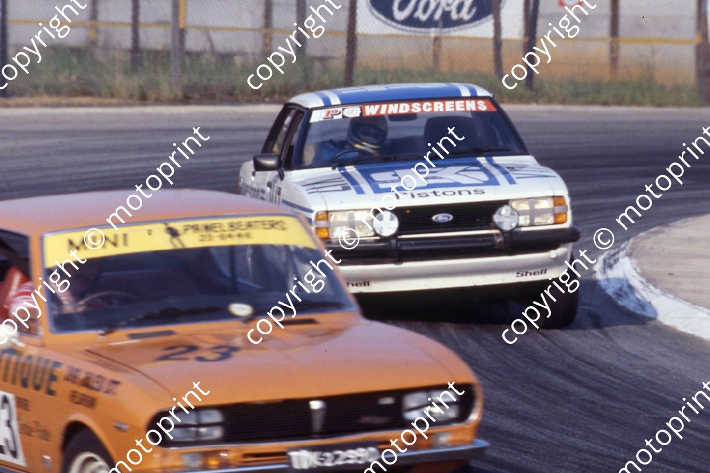 1978 SA GP Gp1 V23 Lercio Pinto Mazda V17 Sarel van der Merwe Cortina 583
